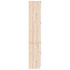 vidaXL Vitrinskåp ALTA 77x35x186,5 cm massiv furu