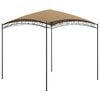 vidaXL Paviljong 3x3x2,65 m taupe 180 g/m&sup2;