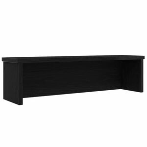 vidaXL K&ouml;ksst&auml;ll stapelbara svart 60x15x16 cm konstruerat tr&auml;