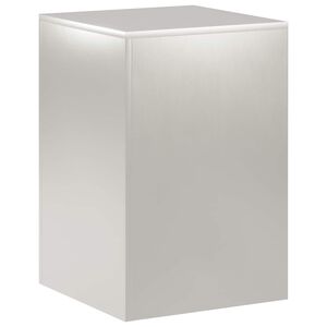vidaXL V&auml;xtst&auml;ll Silver 40 x 40 x 60 cm St&aring;l