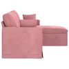 vidaXL Soffa Rosa