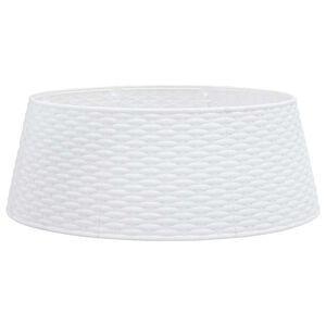 vidaXL Julgranskrage vit &Oslash;65x23 cm plast