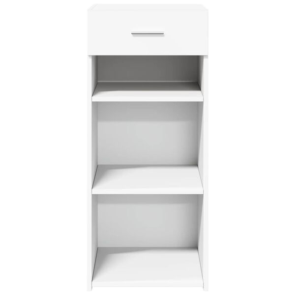 vidaXL Sk&auml;nk vit 40x42,5x93 cm konstruerat tr&auml;