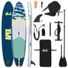 vidaXL SUP-br&auml;da med sits 2-i-1 APEX 335 x 76 x 15 cm Bl&aring; f&ouml;r