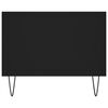 vidaXL Soffbord svart 102x50x40 cm konstruerat trä