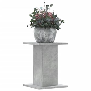 vidaXL V&auml;xtst&auml;ll 2 st betonggr&aring; 30x30x40 cm konstruerat tr&auml;