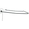 vidaXL Elektrisk utdragbar markisram Antracit 4 x 2 m Aluminium