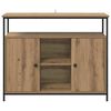 vidaXL Sideboard Artisan Ek 100 x 35 x 80 cm Konstruerat tr&auml;