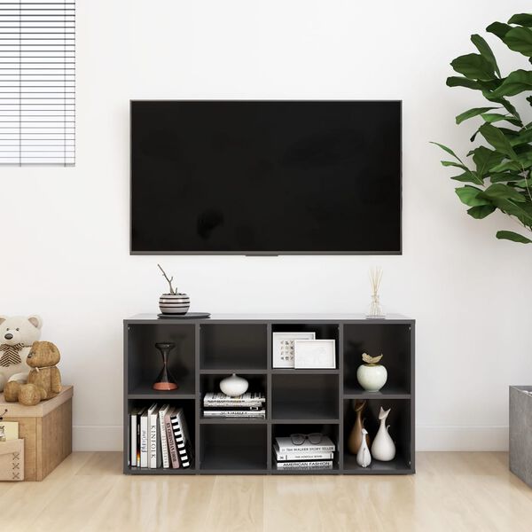 vidaXL Skob&auml;nk gr&aring; 103x30x55 cm konstruerat tr&auml;