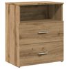 vidaXL S&auml;ngbord artisan ek 50x32x60cm konstruerat tr&auml;