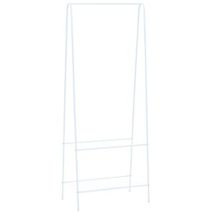 vidaXL Kl&auml;dst&auml;llning 59x35x150 cm vit