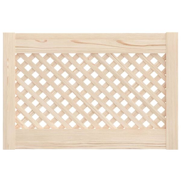 vidaXL Sk&aring;pluckor gallerdesign 2 st 59,5x39,5 cm massiv furu