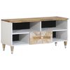 vidaXL TV-b&auml;nk 100x33,5x46 cm mango i massivt tr&auml;