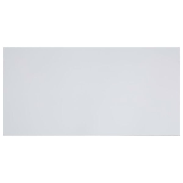 vidaXL Matbord vit och svart 120x60x74 cm MDF