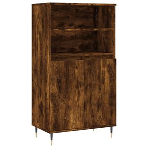 vidaXL F&ouml;rvaringssk&aring;p r&ouml;kf&auml;rgad ek 60x36x110 cm konstruerat tr&auml;
