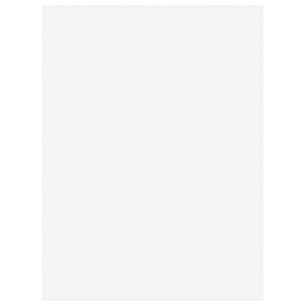 vidaXL Str&auml;ckt canvasduk 12 st vit tyg och massiv furu