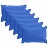 vidaXL Kudd&ouml;verdrag 6 st HOUTEN Kungsbl&aring; 30 x 50 cm Polyester