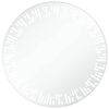 vidaXL Badrumsspegel LED 70 cm