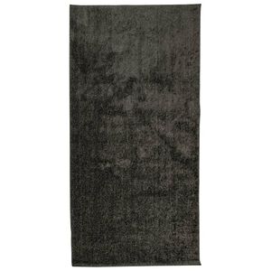 vidaXL Matta ISTAN l&aring;ngluggad glansig antracit 100x200 cm