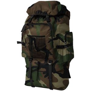vidaXL Arm&eacute;ryggs&auml;ck XXL 100 L kamouflage