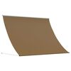 vidaXL Markis Beige 350 x 150 cm 180 g / m&sup2; Polyester med PU-bel&auml;ggning