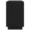 vidaXL Sideboard Svart Ek 102 x 35 x 55 cm Konstruerat tr&auml;