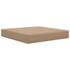 vidaXL Utomhus Soffa Kudde Taupe 60 x 60 x 8 cm Polyester