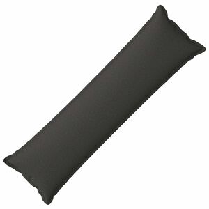 vidaXL Kudd&ouml;verdrag HOUTEN M&ouml;rkgr&aring; 40 x 145 cm Faux Linne