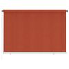 vidaXL Rullgardin utomhus 220 x 140 cm terrakotta HDPE