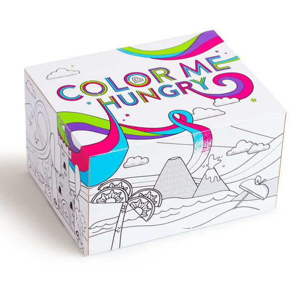 Munchkin Matservis 7 delar Color Me Hungry bl&aring;