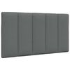 vidaXL Bed with Mattress "Hanko" Dark Grey 80x200 cm Fabric
