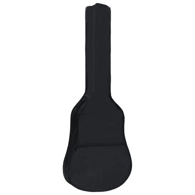 vidaXL Gitarrfodral för 3/4 klassisk gitarr svart 94x35 cm tyg