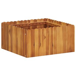 vidaXL Odlingsl&aring;da upph&ouml;jd 50x50x25 cm massivt akaciatr&auml;