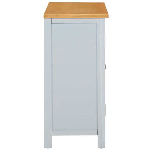 vidaXL Sk&aring;p 70x35x75 cm massiv ek