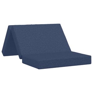 vidaXL F&auml;llbar Soffbed 100 x 67 x 45 cm Bl&aring;
