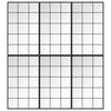 vidaXL V&auml;ggspeglar 6 st svart 100x60 cm metall