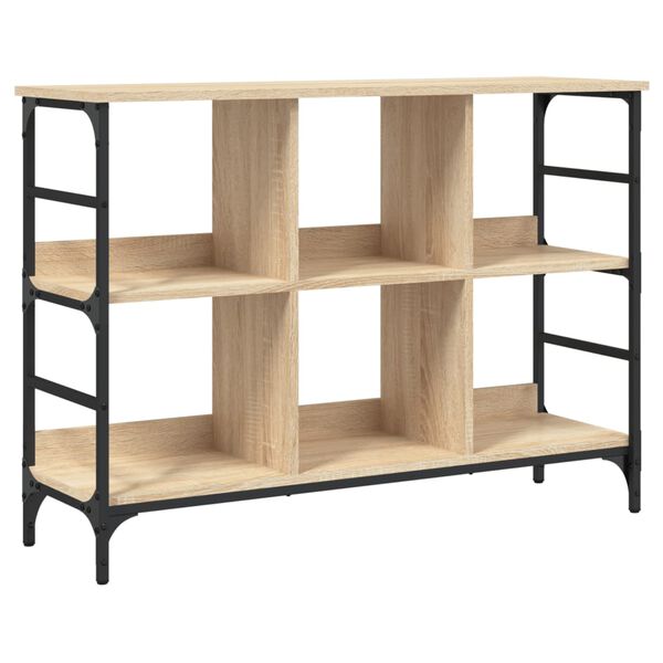 vidaXL Skänk Sonoma Ek 102x32x73,5 cm Konstruerat trä