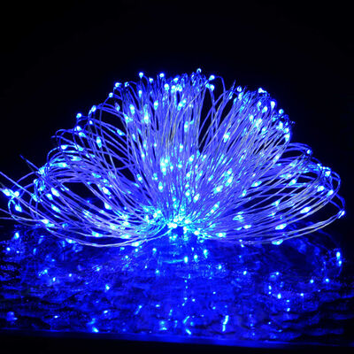 vidaXL Ljusslinga med 150 LED blå 15 m