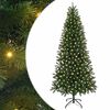vidaXL Konstgjord julgran Gr&ouml;n 240 cm PE och PVC