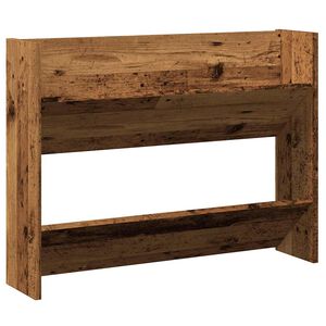 vidaXL V&auml;ggmonterat skost&auml;ll &aring;ldrat tr&auml; 80x18x60 cm konstruerat tr&auml;