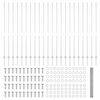 vidaXL Stängsel och Stånd Silver 1,6 x 50 m Stål