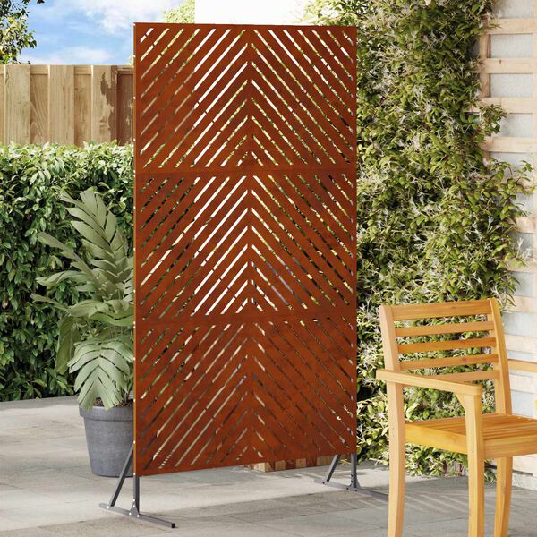 vidaXL Avsk&auml;rmningssk&auml;rm Gr&aring; 100 x 50 x 180 cm St&aring;l