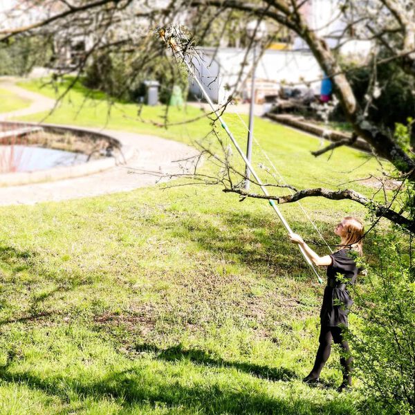 GR&Uuml;NTEK Teleskopisk toppsax SWAN 310 mm