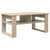 vidaXL Kaffeebord Sonoma-ek 96 x 54 x 44 cm Konstruerat tr&auml;