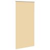 vidaXL Rullgardin m&ouml;rkl&auml;ggningsbeige 90x230 cm tyg bredd 85,7 cm