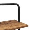 vidaXL Hyllsystem Gammalt tr&auml; 60 x 24 x 203 cm Konstruerat tr&auml;