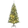 vidaXL Plastgran 300 LEDs&kulor&sn&ouml; 240 cm