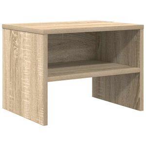 vidaXL S&auml;ngbord sonoma ek 40x30x30 cm konstruerat tr&auml;