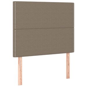 vidaXL S&auml;nggavel taupe 90x5x118/128 cm tyg