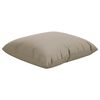 vidaXL Soffkuddar 4 st taupe 40x40 cm tyg